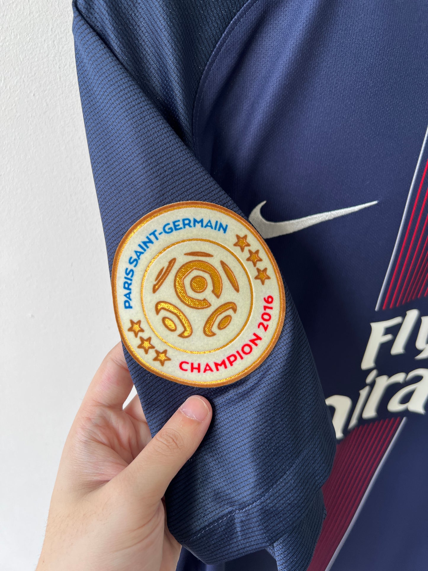 (M) PSG 2016-17 Home Shirt T. Silva #2