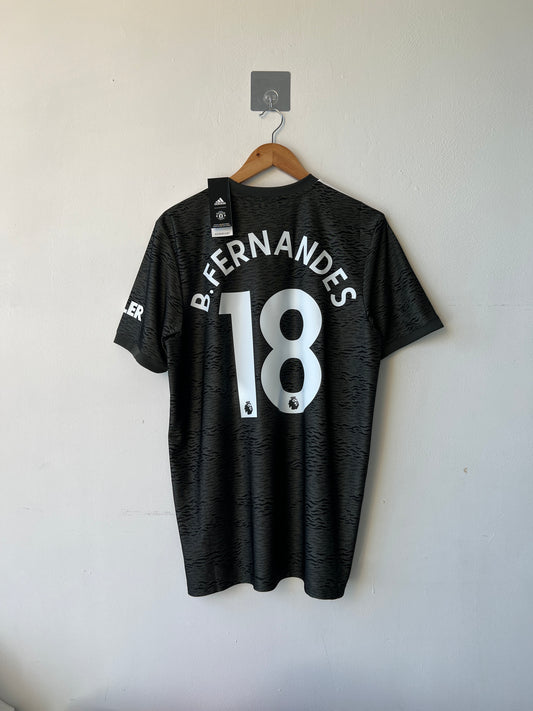 Manchester United 2020-21 Away Shirt B. Fernandes #18 (Brand New) (L)