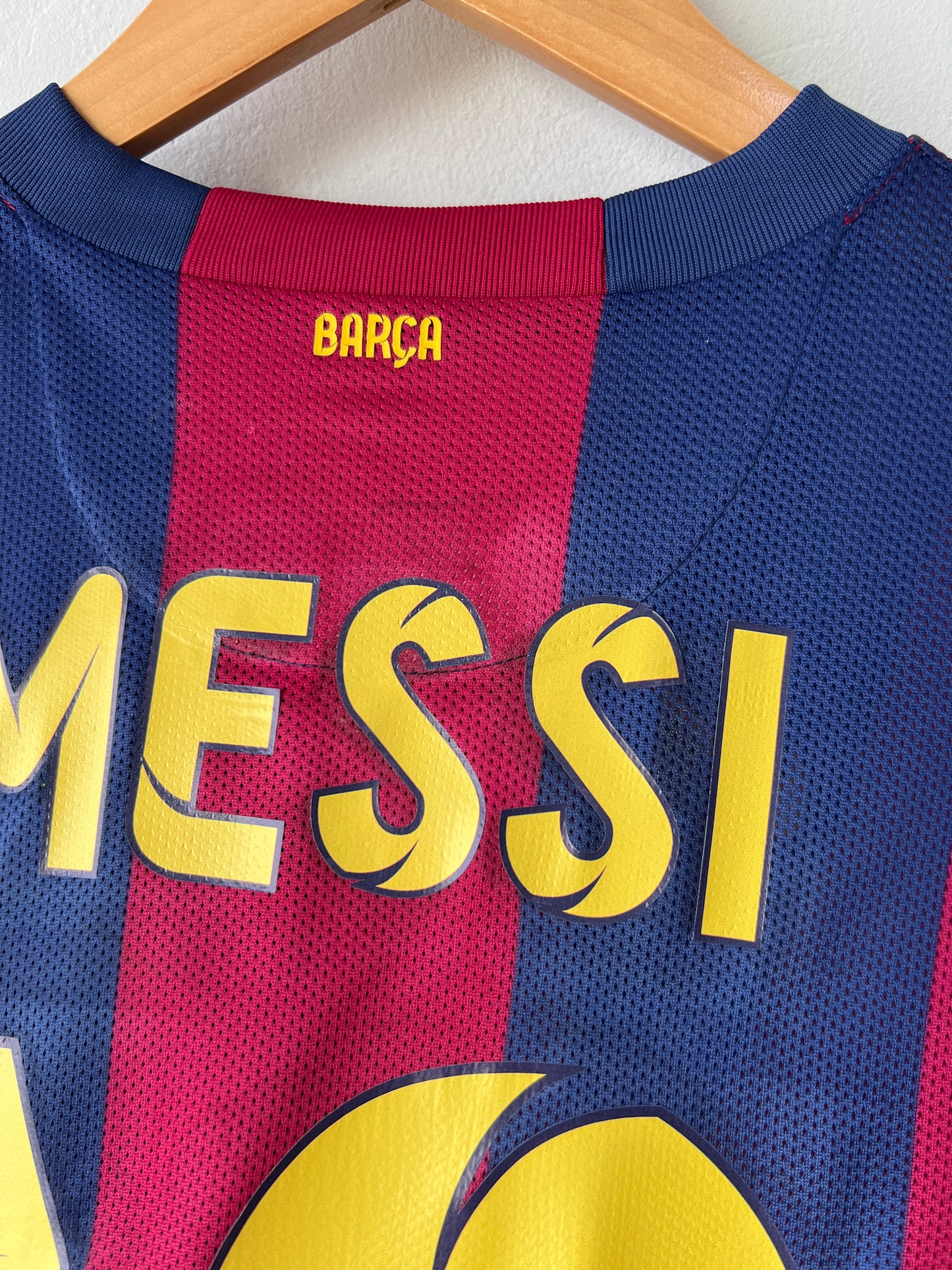 (L) Barcelona 2014-15 Home Player Version Shirt Messi #10