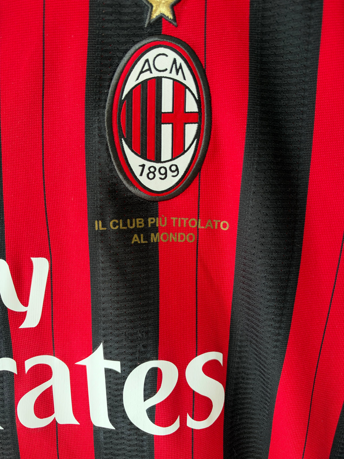 (L) AC Milan 2013-14 Home Shirt Kaka #22