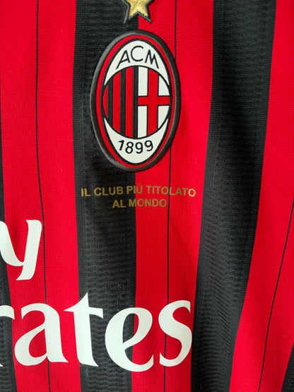 (L) AC Milan 2013-14 Home Shirt Kaka #22