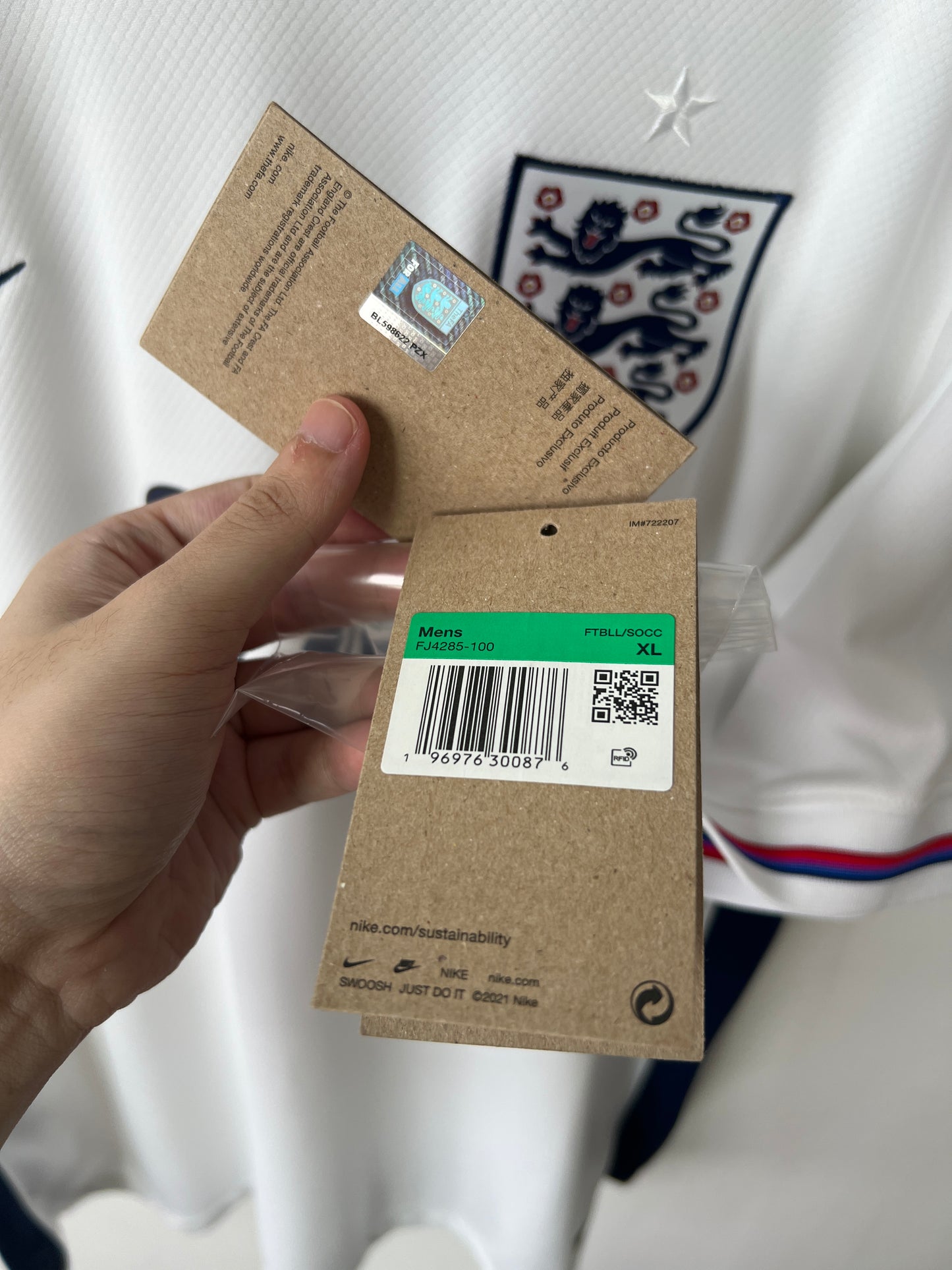 (XL) England 2024-25 Home Shirt Palmer #24 (NEW)