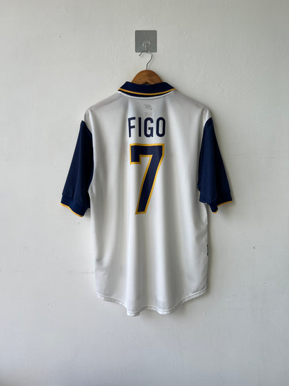 (L) Portugal 1998-00 Away Shirt Figo #7