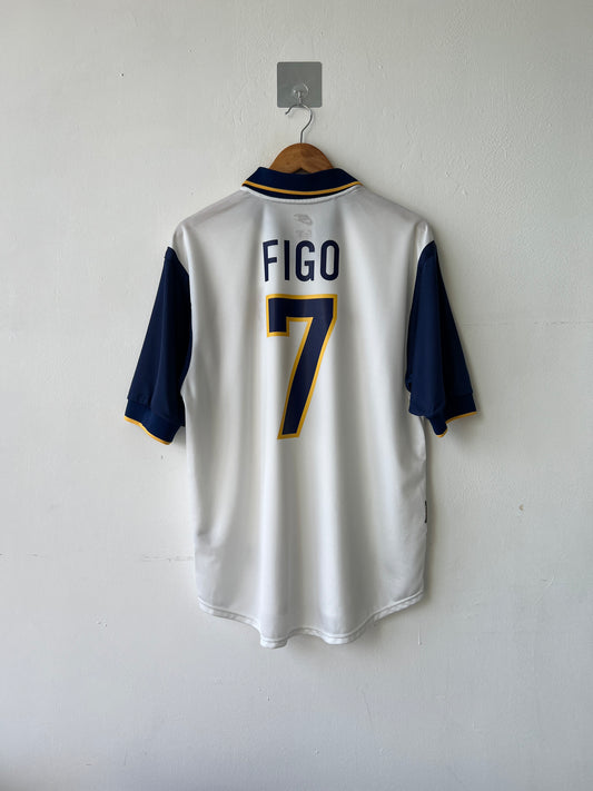 (L) Portugal 1998-00 Away Shirt Figo #7