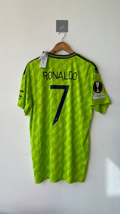 Manchester United 2022-23 Third Shirt Ronaldo #7 (XL) (Brand New)
