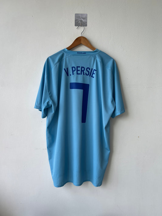 (XXL) Holland 2008-10 Away Shirt v. Persie #7