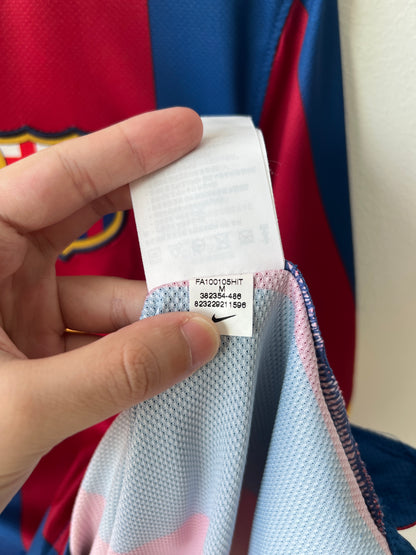 (M) Barcelona 2010-11 Home Shirt David Villa #7