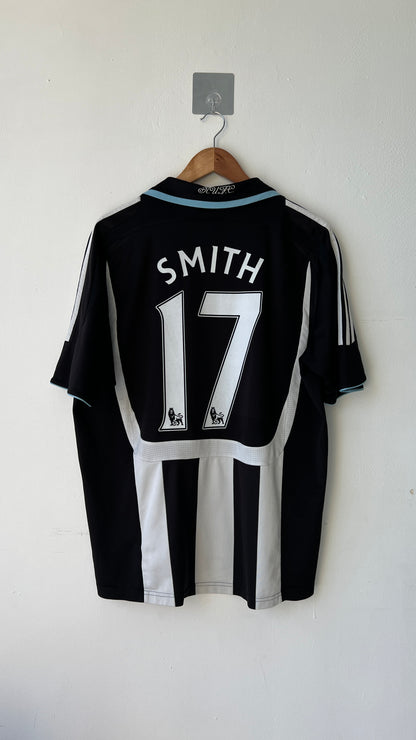 Newcastle 2007-09 Home Shirt Smith #17 (L)
