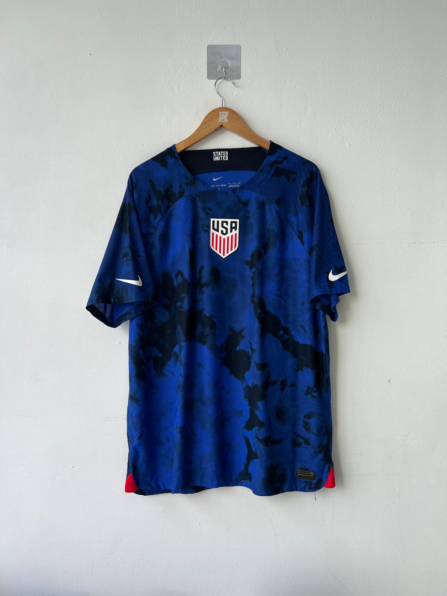 (XL) USA 2022-23 Away Player Version Shirt (USMNT)