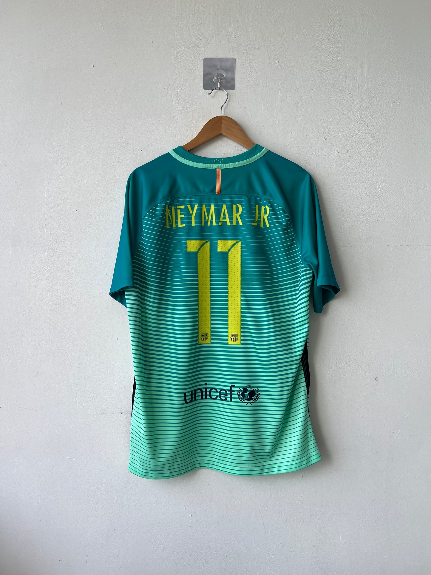 (L) Barcelona 2016-17 Third Shirt Neymar Jr. #11