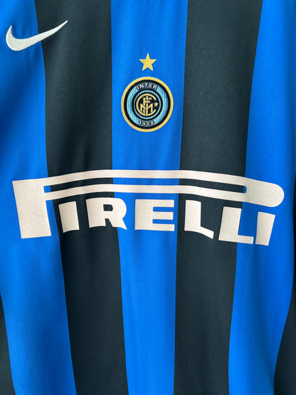 (L) Inter Milan 2005-06 Home Shirt J. Zanetti #4