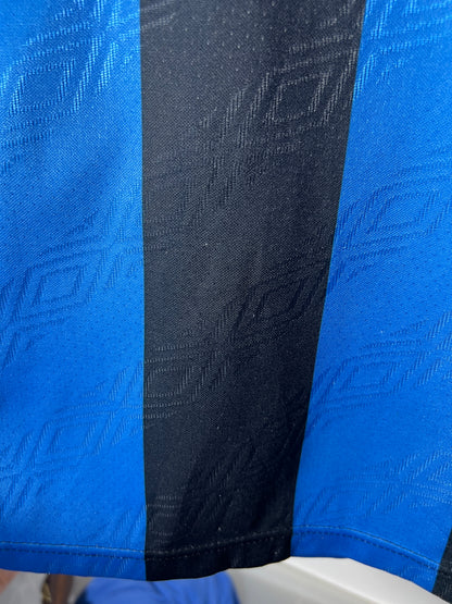 (L) Inter Milan 1994-95 Home Shirt Bergkamp #10