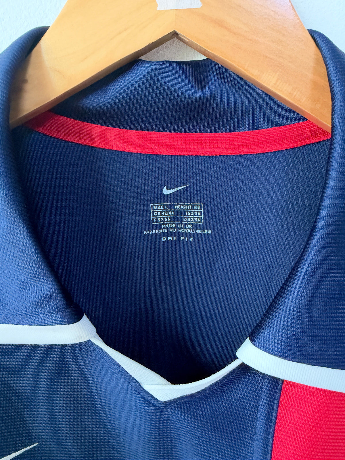 (L) PSG 2001-02 Home Shirt Ronaldinho #21