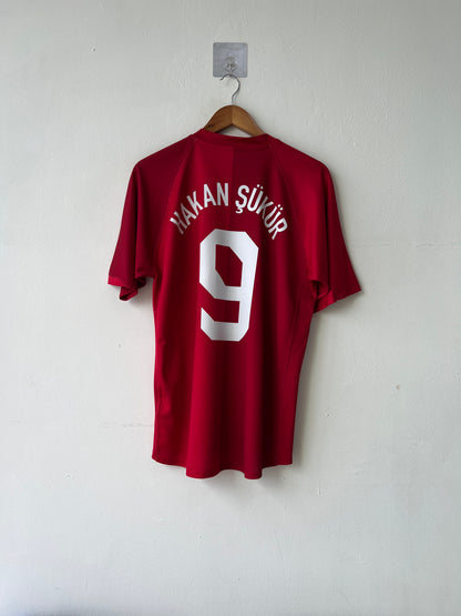 (M) Turkey 2006-08 Home Shirt Hakan Sukur 9