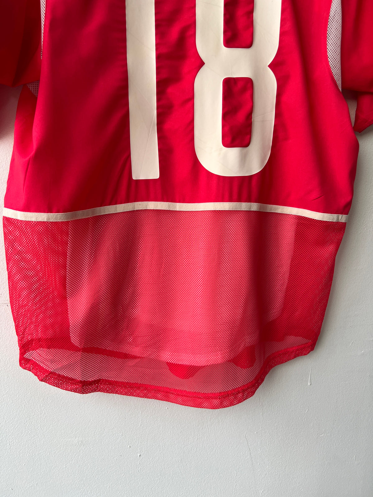 (M) South Korea 2002-04 Home Player Version Shirt S. H. Hwang #18