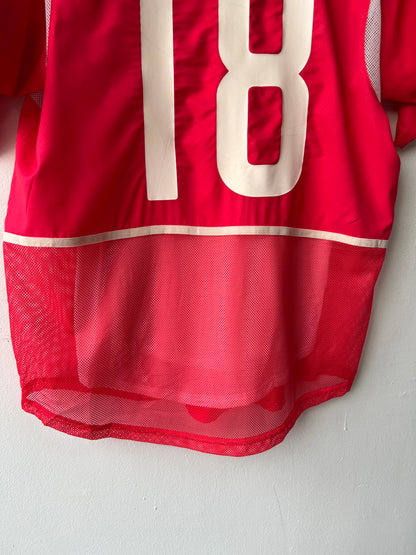 (M) South Korea 2002-04 Home Player Version Shirt S. H. Hwang #18