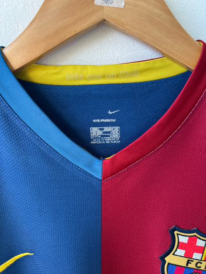 (L) Barcelona 2006-07 Home Shirt Ronaldinho #10