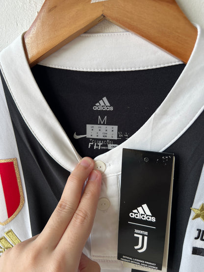 (M) Juventus 2017-18 Home Shirt Chiellini #3 (NEW)