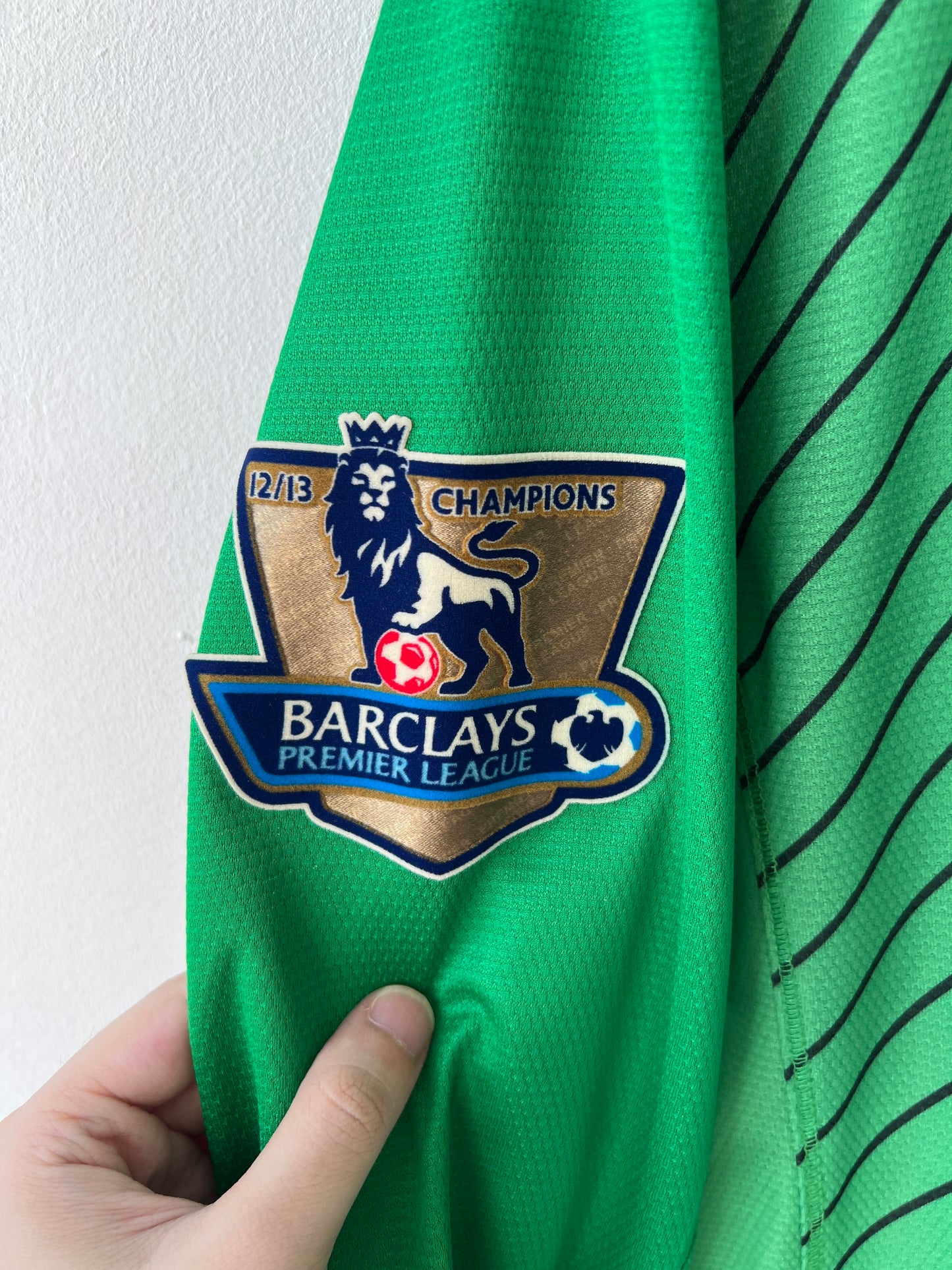 (L) Manchester United 2013-14 Goalkeeper Shirt De Gea #1