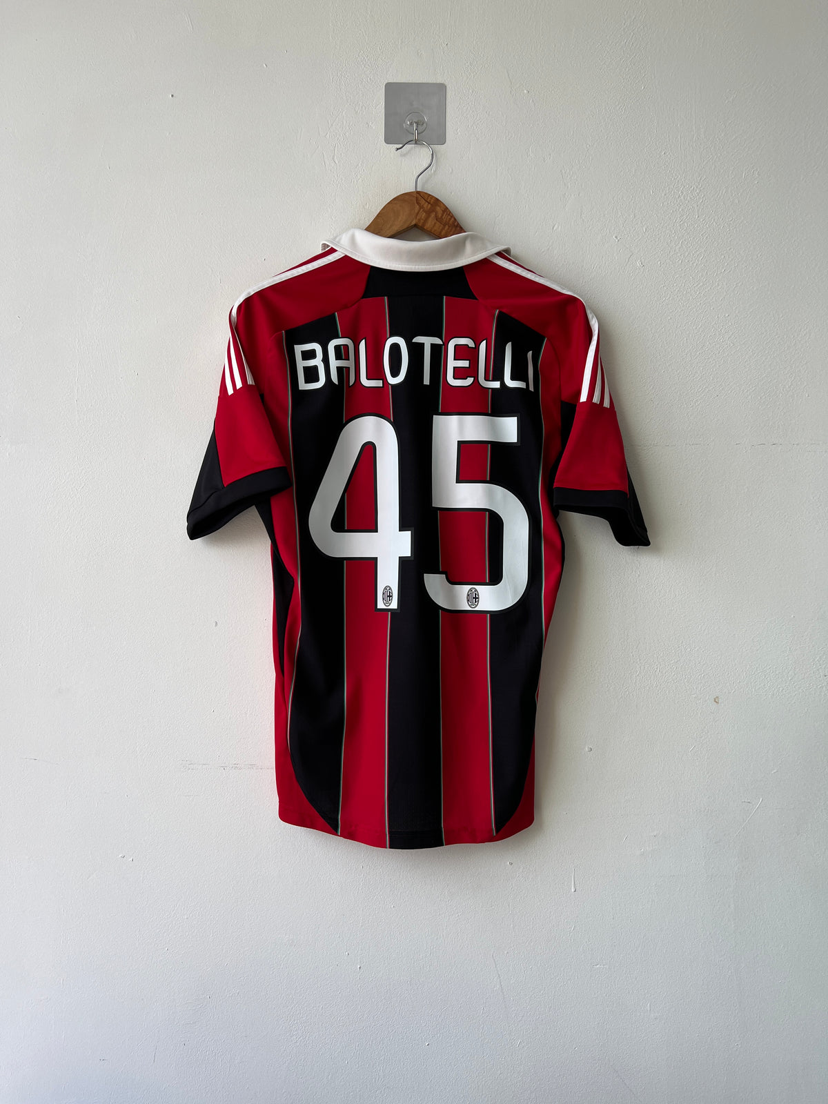 (M) AC Milan 2012-13 Home Shirt Balotelli #45