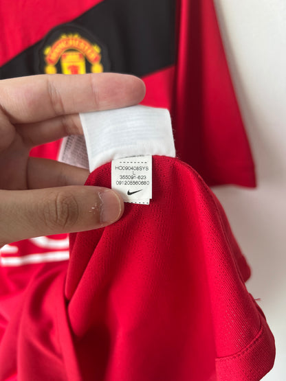 (L) Manchester United 2009-10 Home Shirt Rooney #10