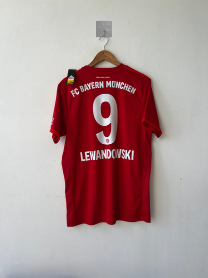 (M) Bayern Munich 2019-20 Home Shirt Lewandowski #9 (NEW)