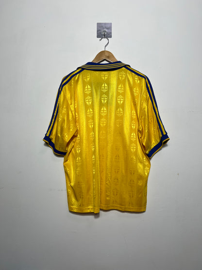(L) Sweden 1998-99 Home Shirt
