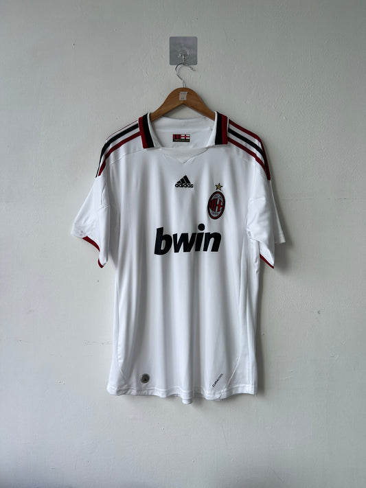 (L) AC Milan 2009-10 Away Shirt Ronaldinho #80