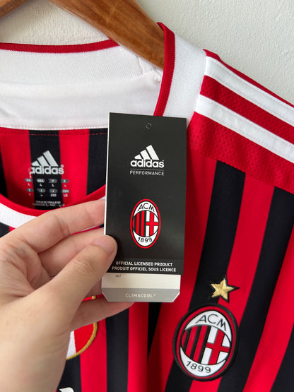 (L) AC Milan 2011-12 Home Shirt Nesta #13 (NEW)