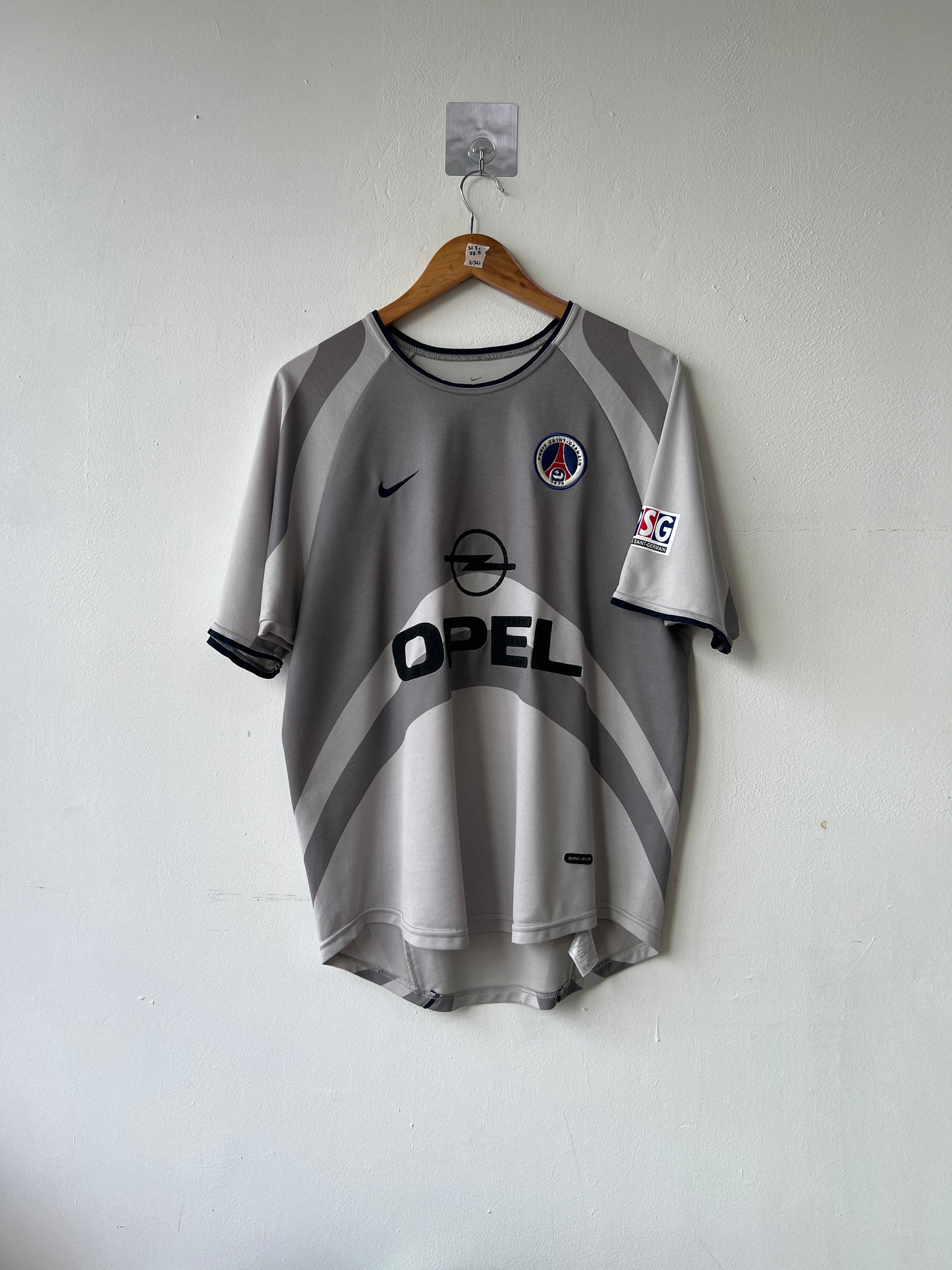 (M) PSG 2001-02 Away Shirt Ronaldinho #21