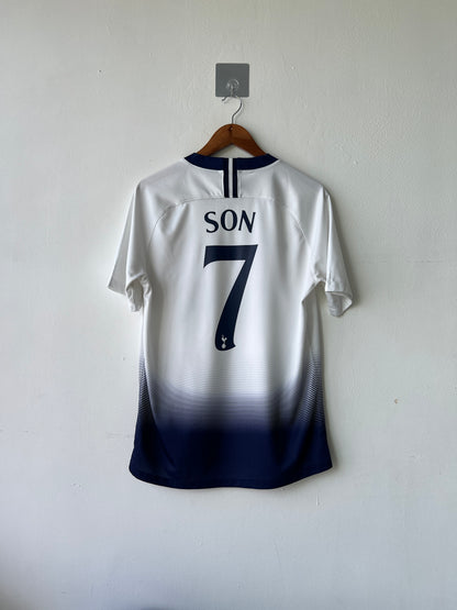 (M) Tottenham Spurs 2018-19 Home Shirt Son #7