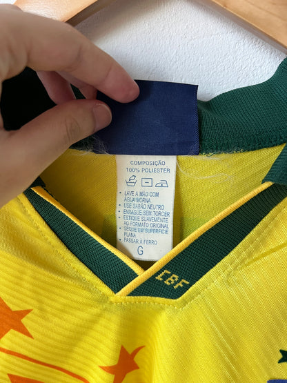 (L) Brazil 1994-96 Home Shirt Ronaldo #20