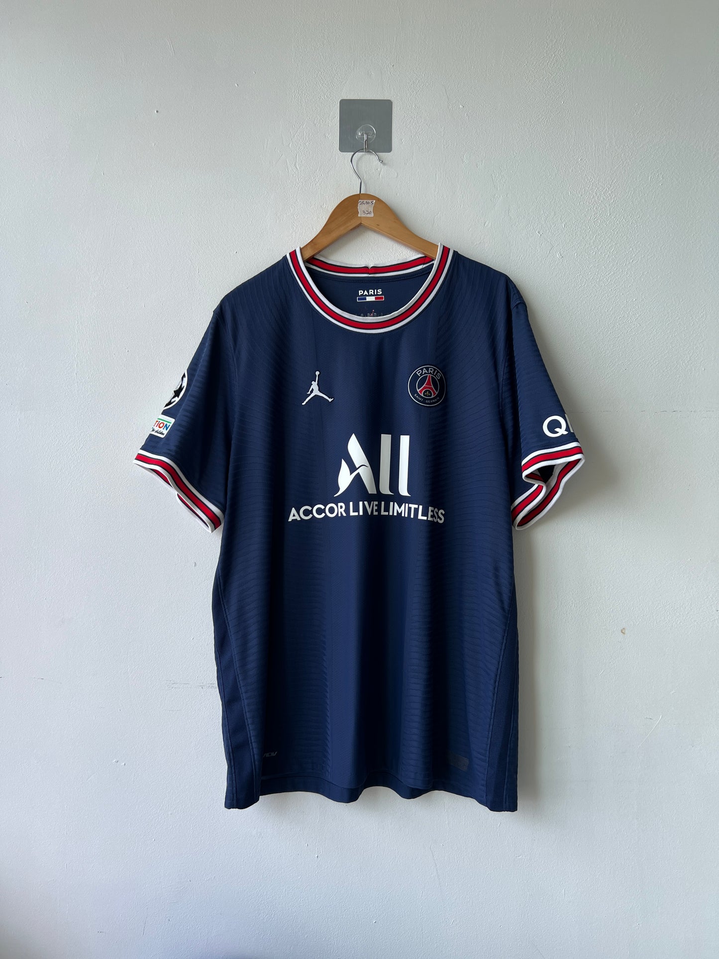 (XXL) PSG 2021-22 Home Player Version Shirt Messi #30