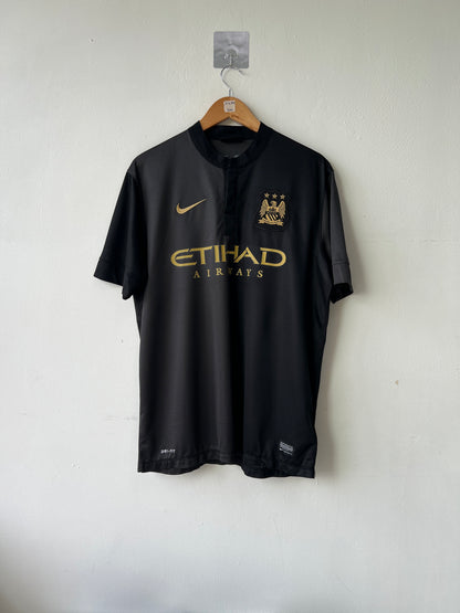 (L) Manchester City 2013-14 Away Shirt Kun Aguero #16
