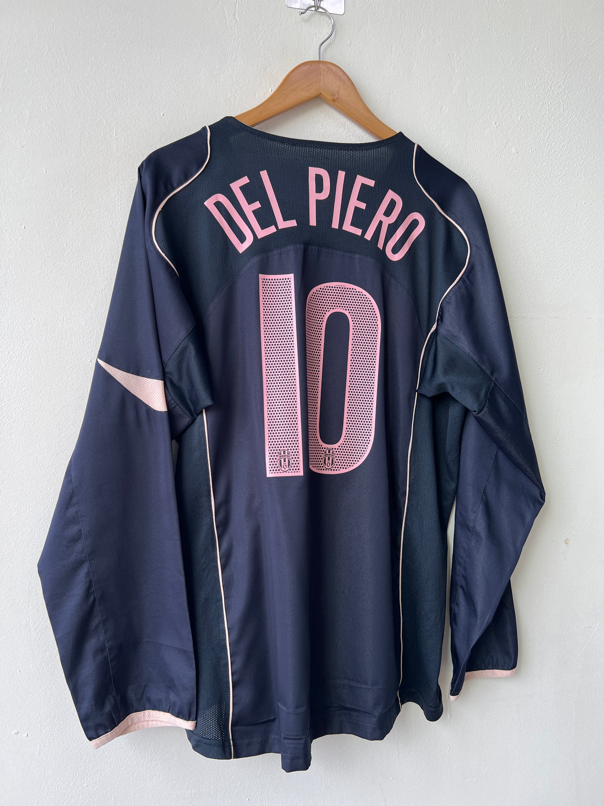 (XL) Juventus 2004-05 Away Long Sleeve Shirt Del Piero #10