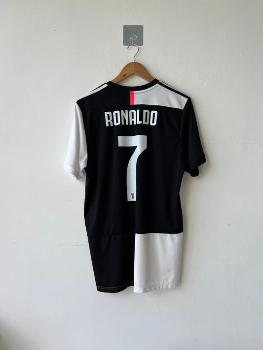 (L) Juventus 2019-20 Home Shirt Ronaldo #7