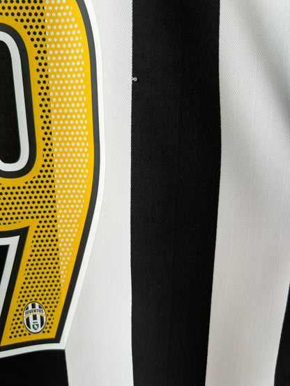 (M) Juventus 2005-06 Home Long Sleeve Shirt Ibrahimovic #9