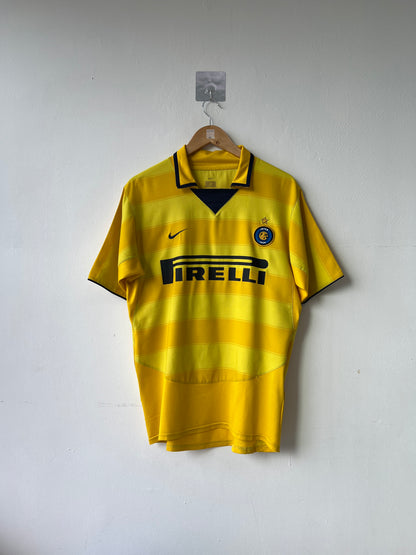 (M) Inter Milan 2003-04 Away Shirt J. Zanetti #4