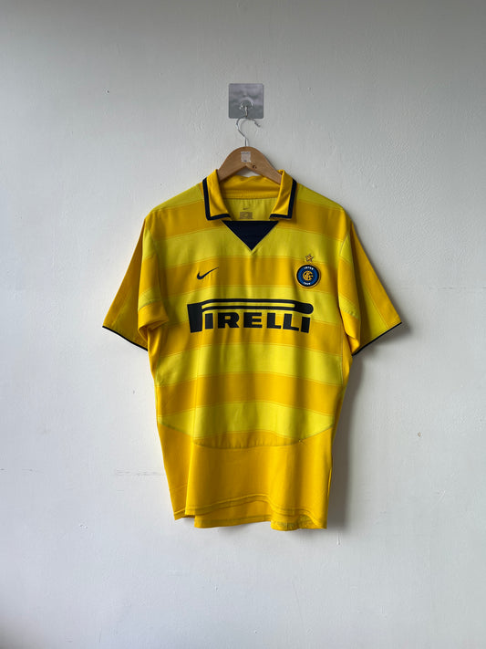 (M) Inter Milan 2003-04 Away Shirt J. Zanetti #4