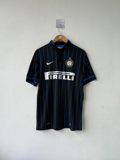 (M) Inter Milan 2014-15 Home Shirt Vidic #15