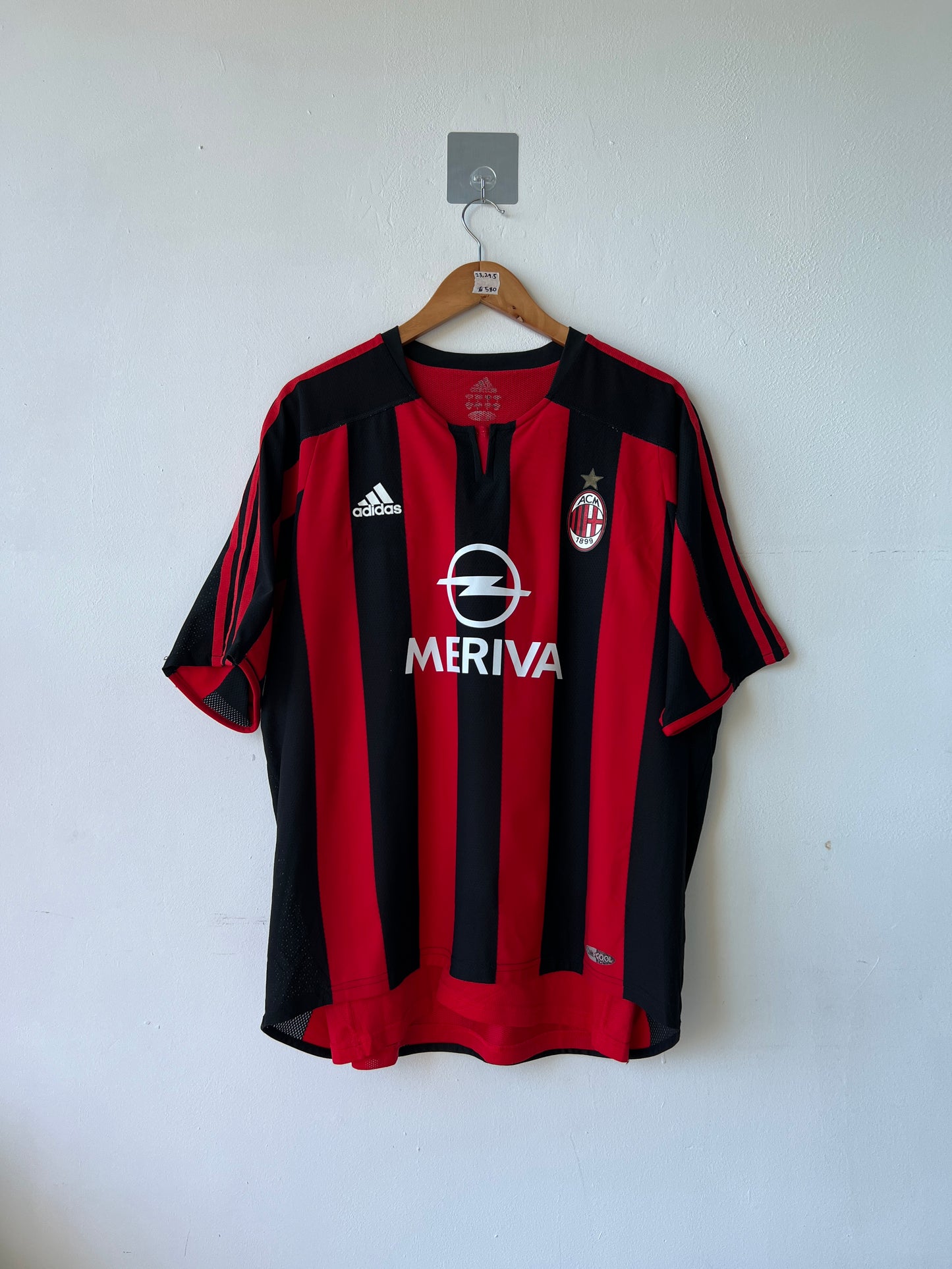AC Milan 2003-04 Home Player Issue Shirt Kaka #22 (L)