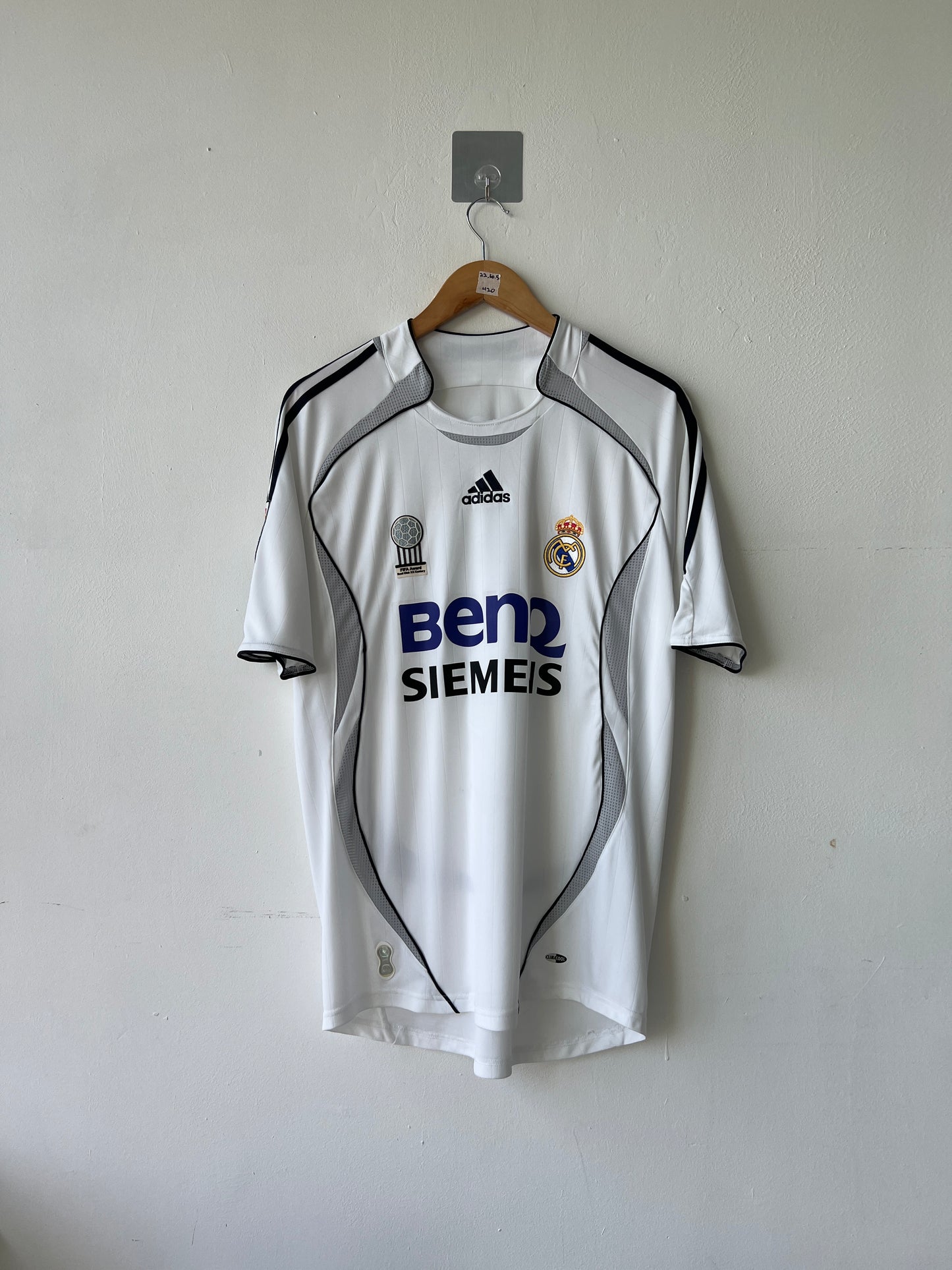 (L) Real Madrid 2006-07 Home Shirt Ronaldo #9