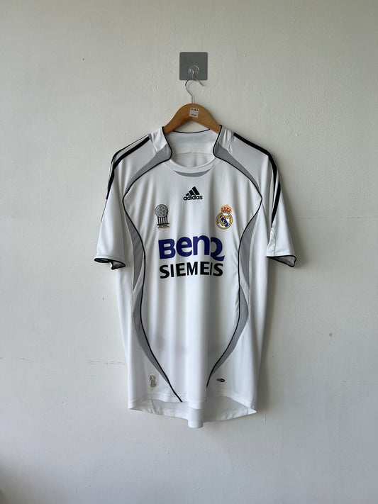 (L) Real Madrid 2006-07 Home Shirt Ronaldo #9
