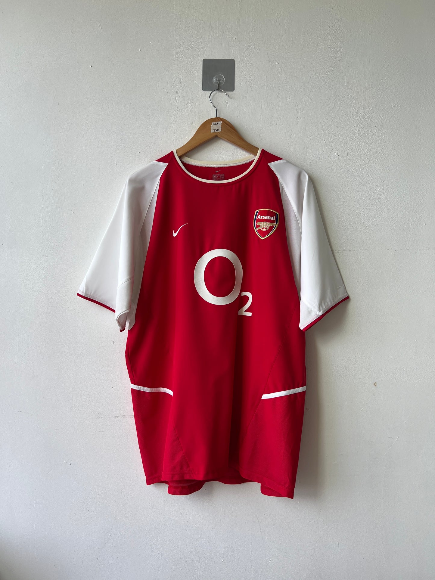 (L) Arsenal 2002-04 Home Shirt Henry #14