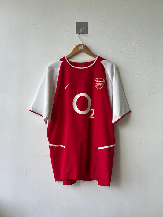 (L) Arsenal 2002-04 Home Shirt Henry #14