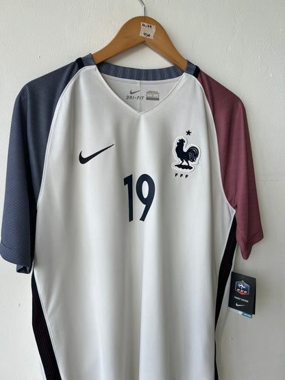 France 2016-17 Away Shirt Pogba #19 (NEW) (L)