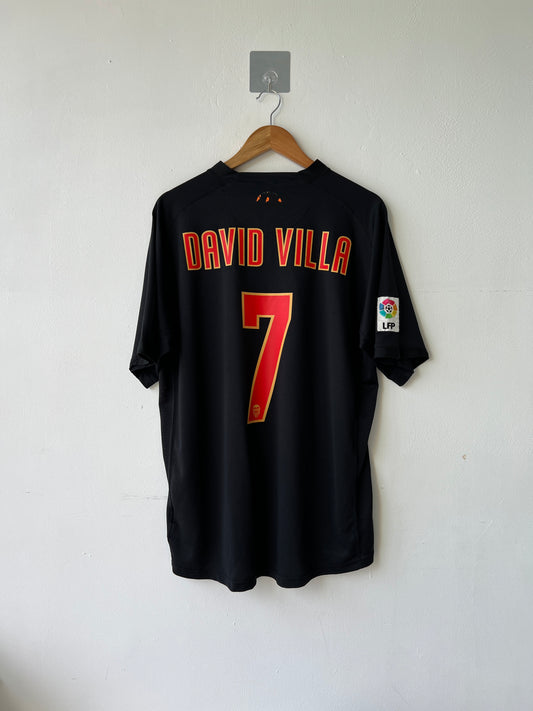 (XL) Valencia 2006-07 Away Shirt David Villa #7