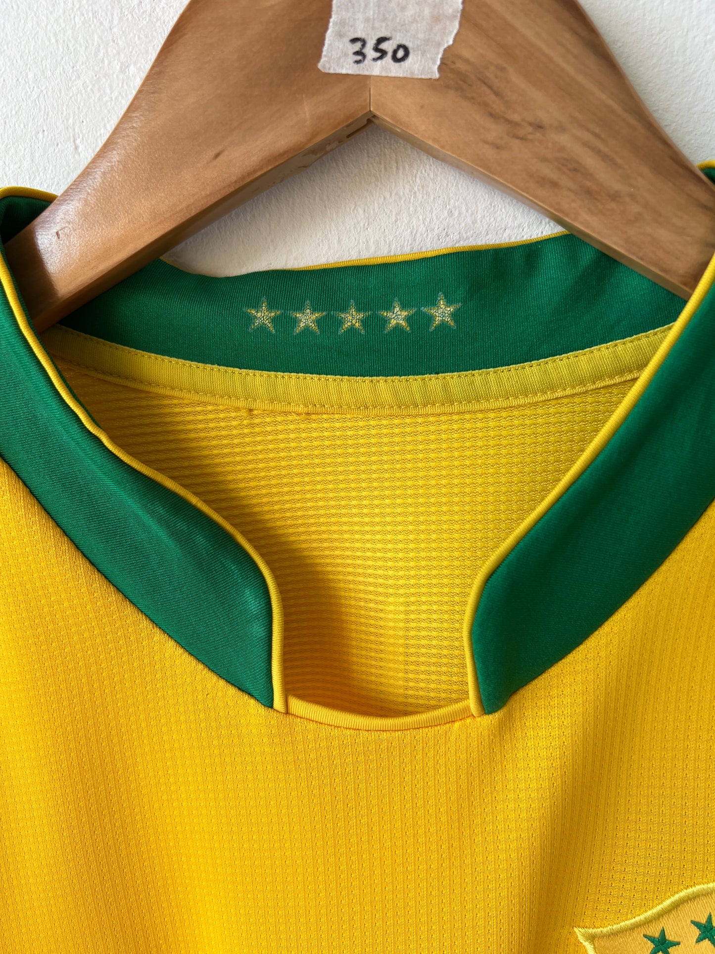 Brazil 2006-08 Home Shirt Ronaldinho #10 (L)