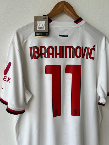 AC Milan 2022-23 Away Shirt Ibrahimovic #11 (NEW) (XL)