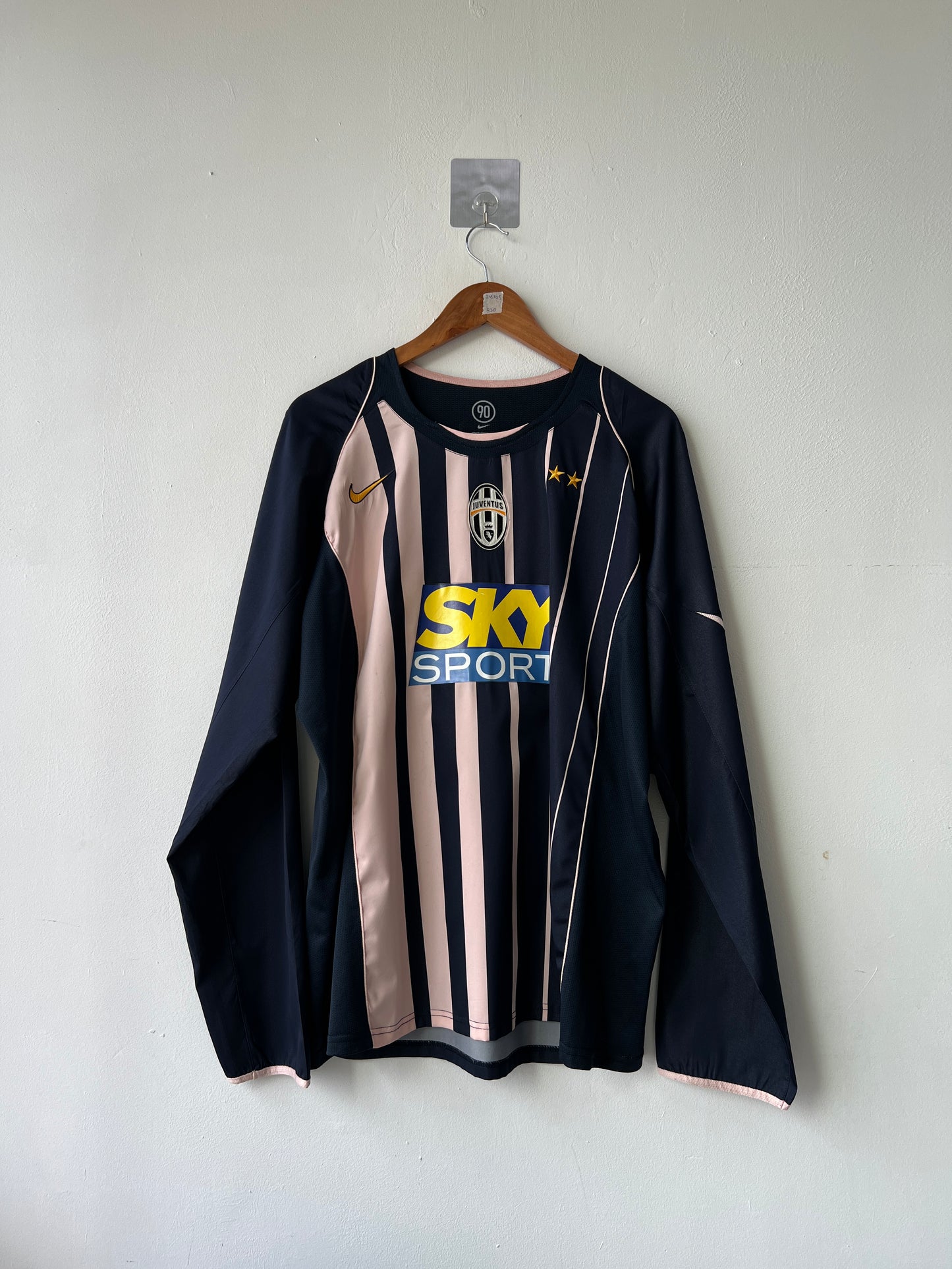 (XL) Juventus 2004-05 Long Sleeve Third Shirt Del Piero #10